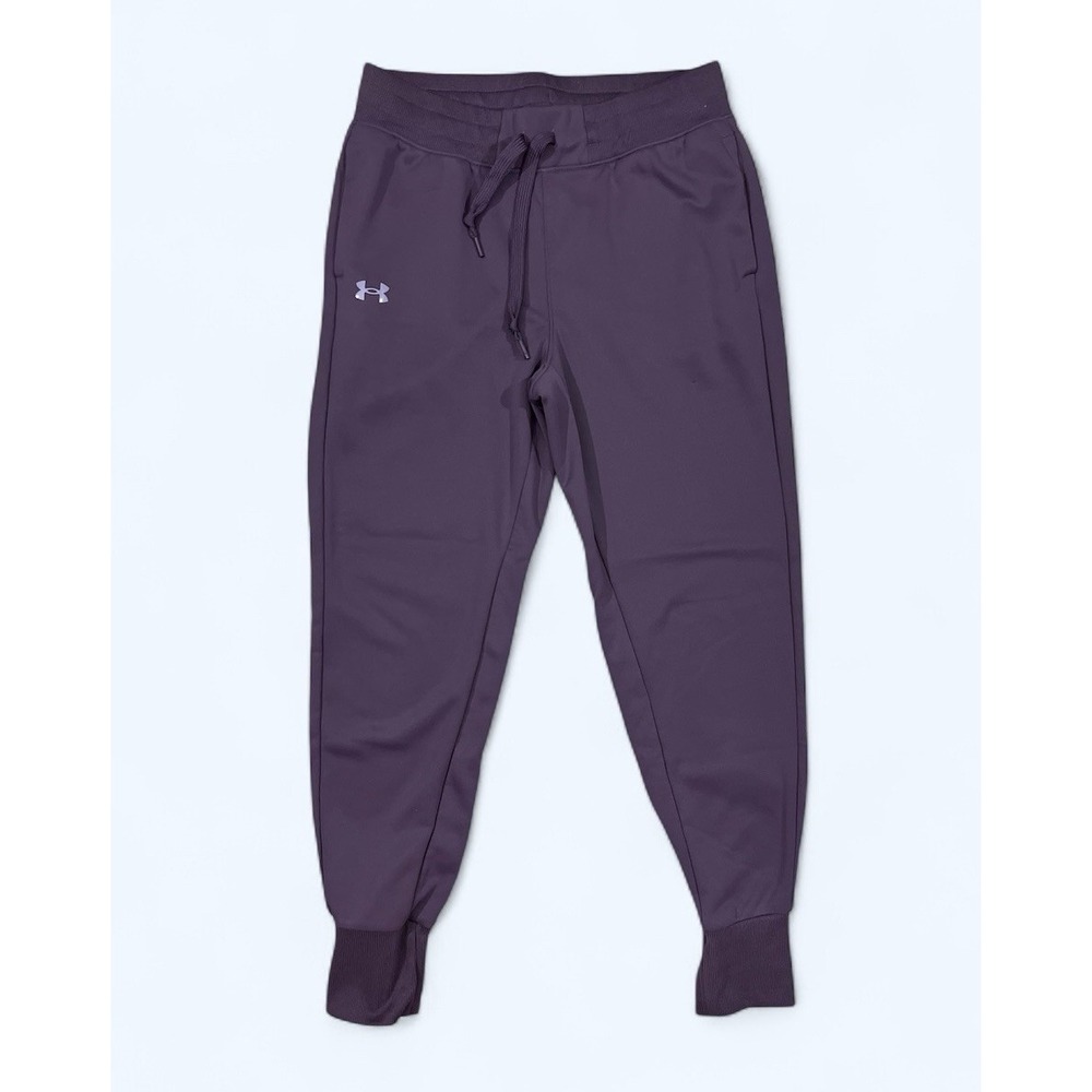 UNDER ARMOUR FLEECE JOGGER WOMENS SMALL RASPBERRY